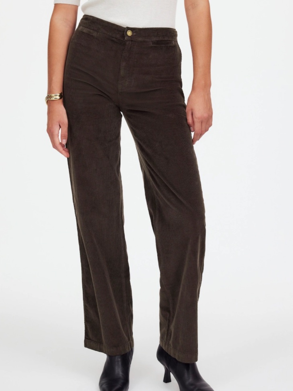 Madewell The Emmett Wide-Leg Corduroy Pants